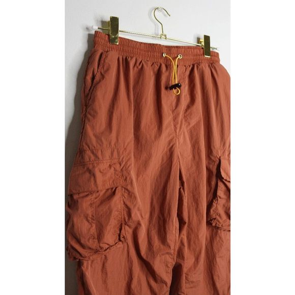 UO Orange Cargo Snowboard Baggy Pants - Small - Picture 2 of 4
